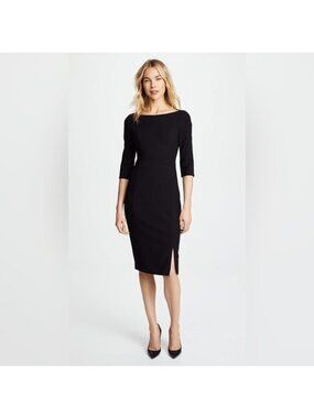 black halo hadley mini dress Black Halo Jacqueline Mini dress in Fuchsia